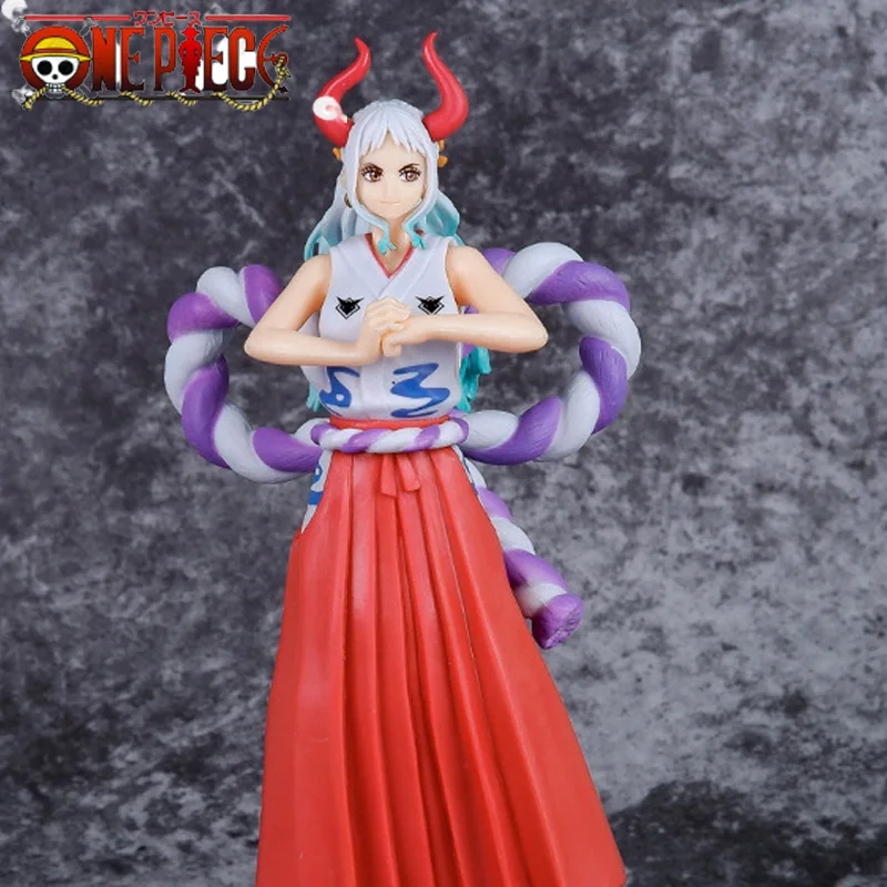 

Bandai One Piece Anime фигура DXF Yamato экшн-фигурка Kaidou дочь игрушки для детей подарок Коллекционная анимационная модель куклы