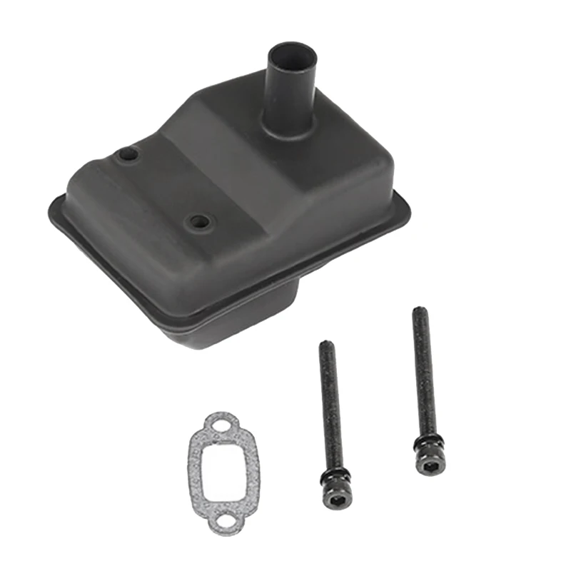 Металлический глушитель для двигателя 1/5 HPI Baja 5B SS 5T 5SC Rofun Rovan King