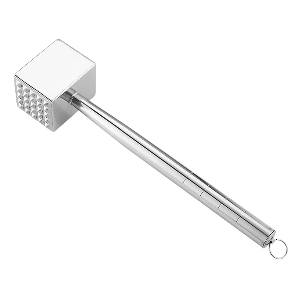 

Meat Mallet Stainless Steel Meat Tenderizer Steak Pounder for Tenderizing Flattening Steak Beef Chicken and Poultry