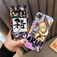 bandai naruto cartoon sasuke for huawei y6 2019 y9 2018 y7 y9 prime 2019 phone case funda silicone cover carcasa liquid silicon