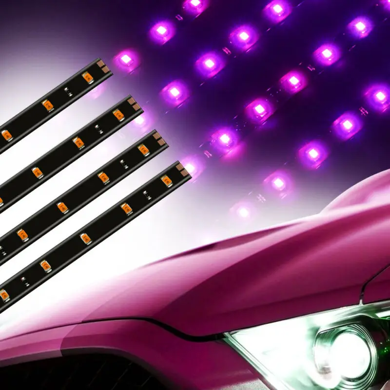 

30CM/15 LED Strip Light Car Motors Truck 000 hrs 10x 12V 20 Solid-state