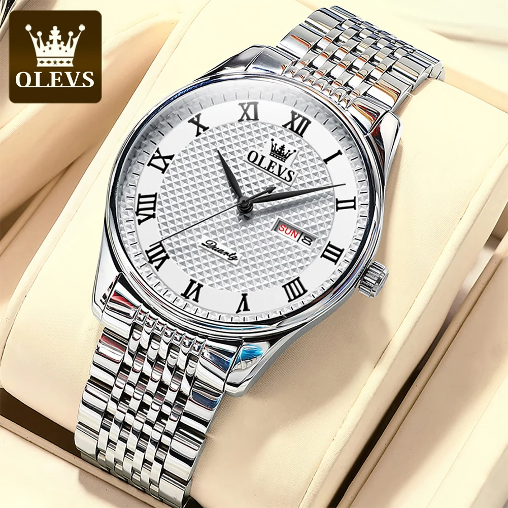 

olevs Watches Business quartz watch men's watch