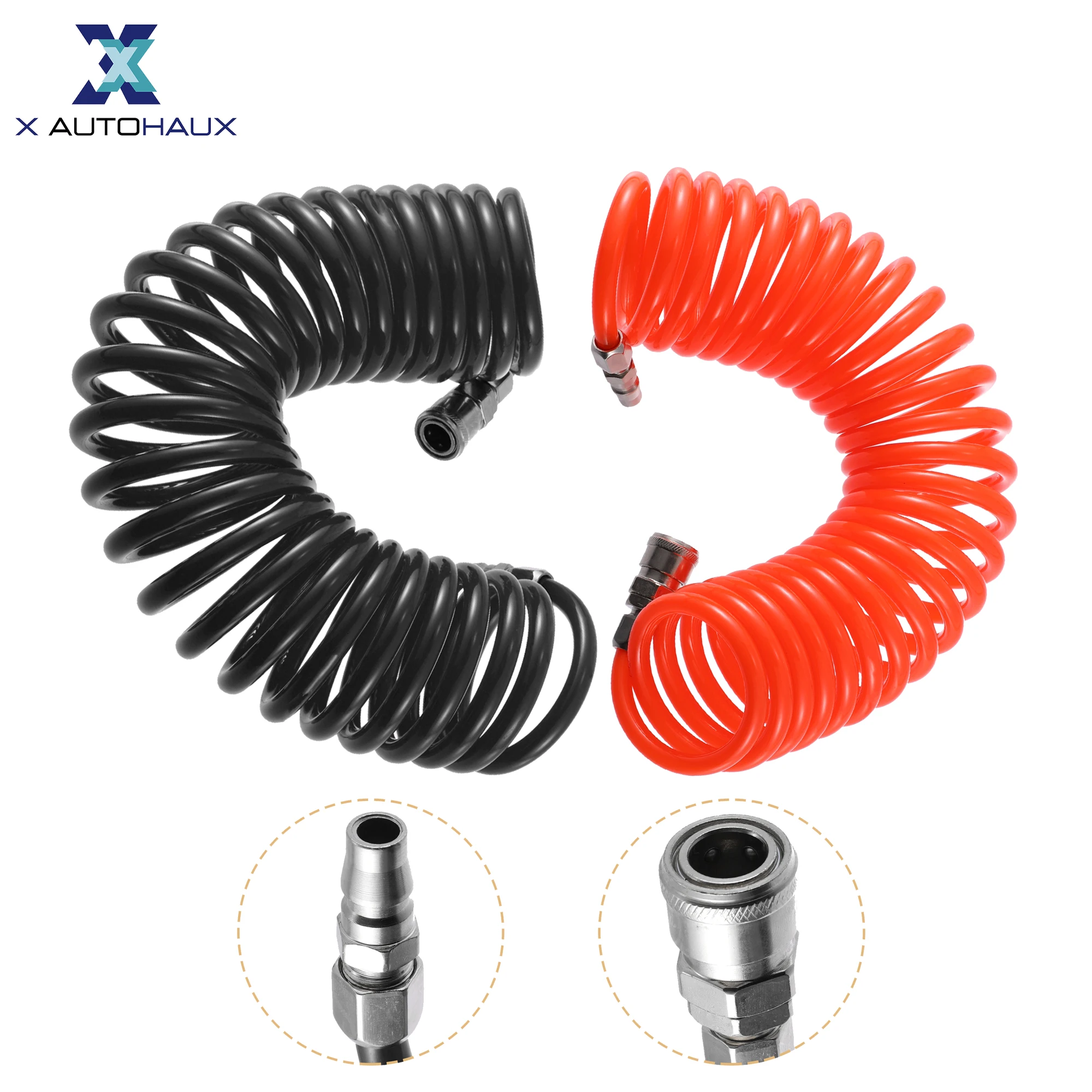 Hose With Quick Coupler And Plug Polyurethane Flexible Pipe