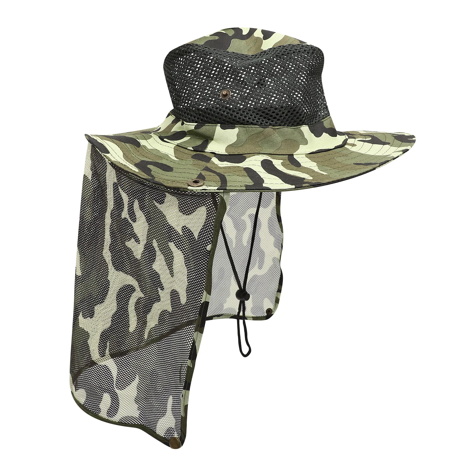 Fisherman's Hat Visor Men Hats Bonnet Camouflage Shield Sun Women Sunshade Mens