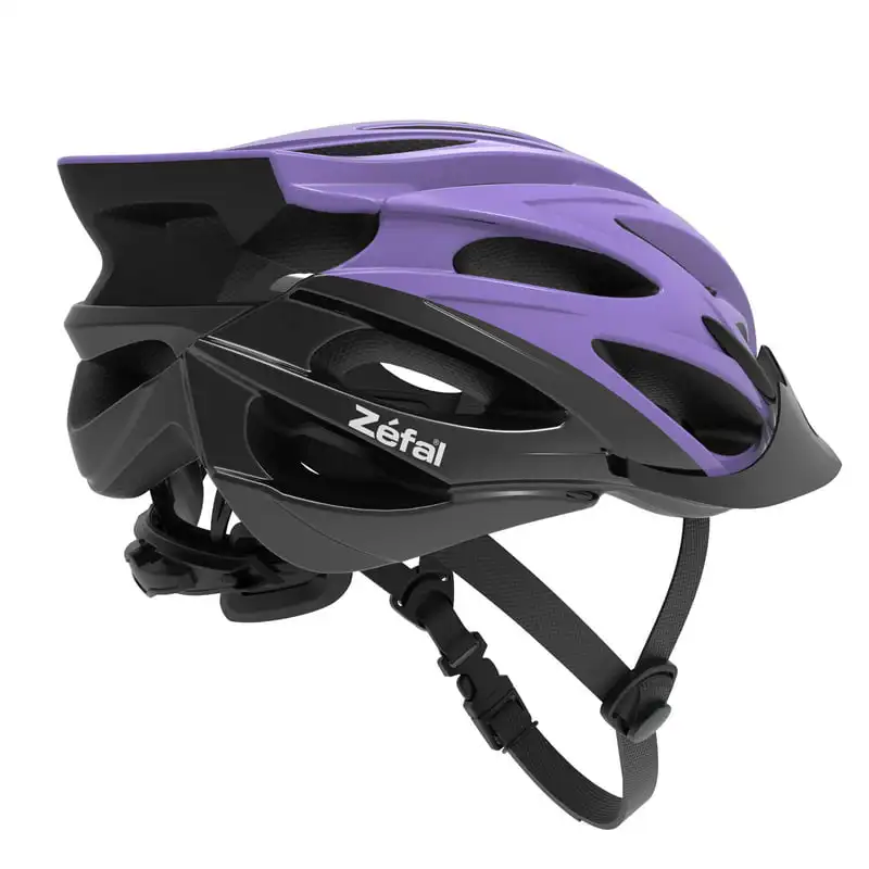 

24 Lilac Youth Bike Helmet (Ages 8+, 24 Vents, Visor, Unisex)