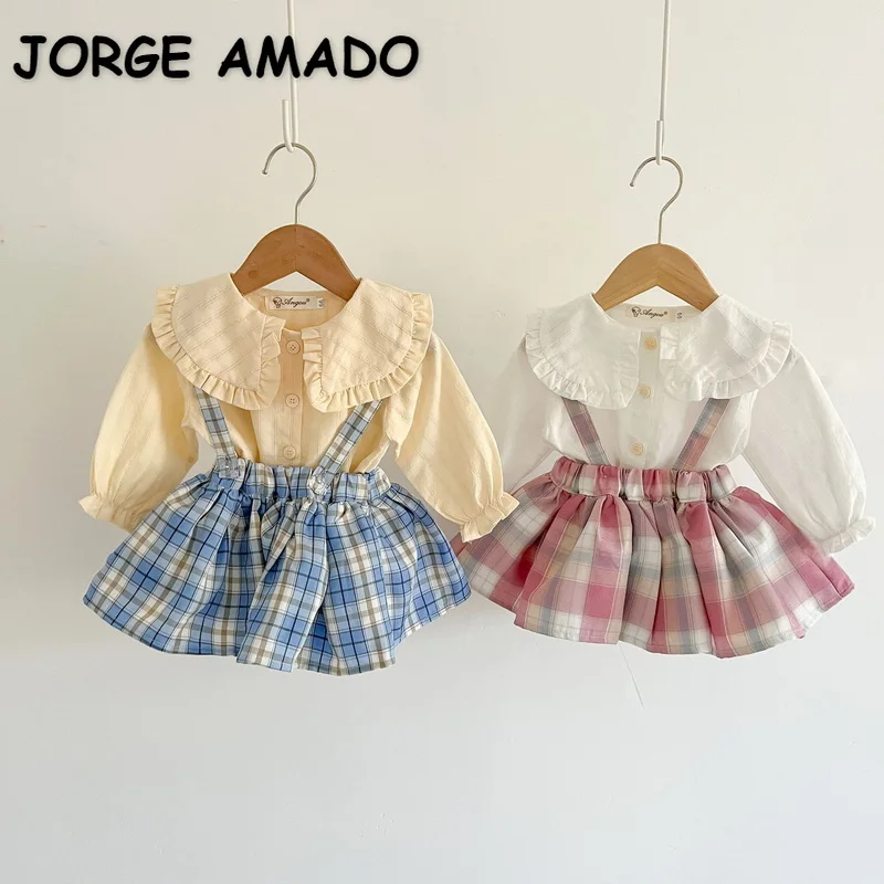 

New Autumn Baby Girl Clothing Sets Long Sleeves Pink Knitwear Wool Bodysuit+Appliques Sweater Coat Child Casual Clothes E0314