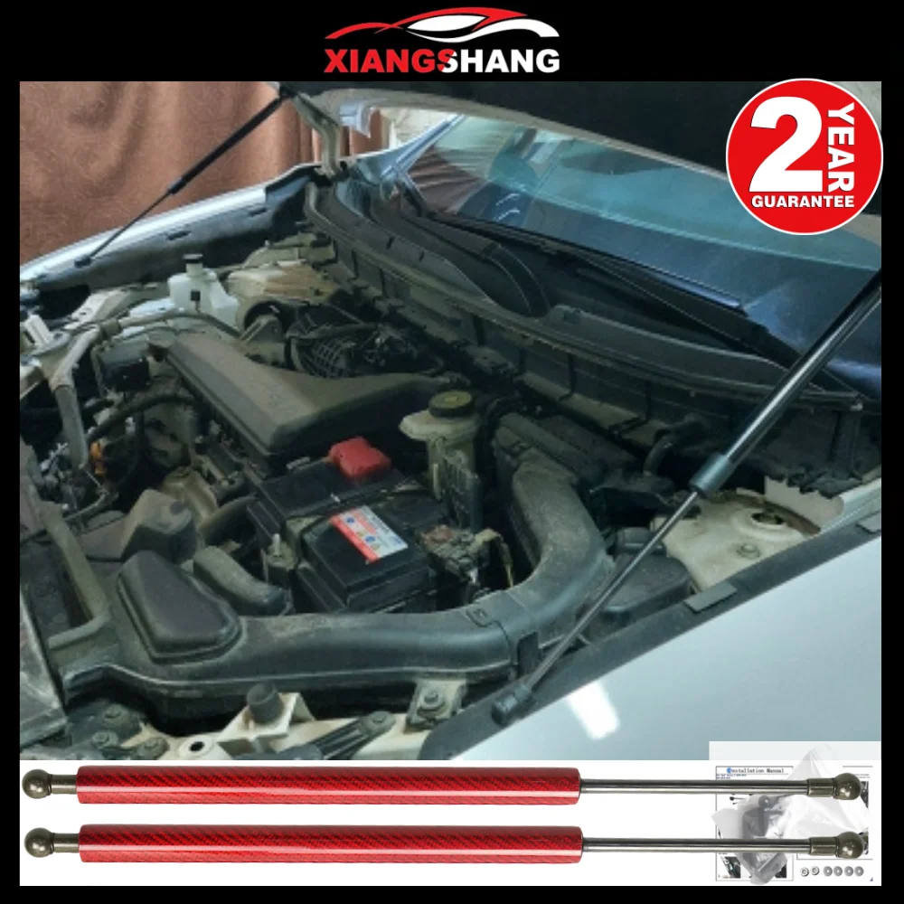

for Nissan Qashqai J11 Rogue Sport 2013-20 Front Bonnet Hood Modify Gas Struts Carbon Fiber Spring Damper Lift Support Absorber