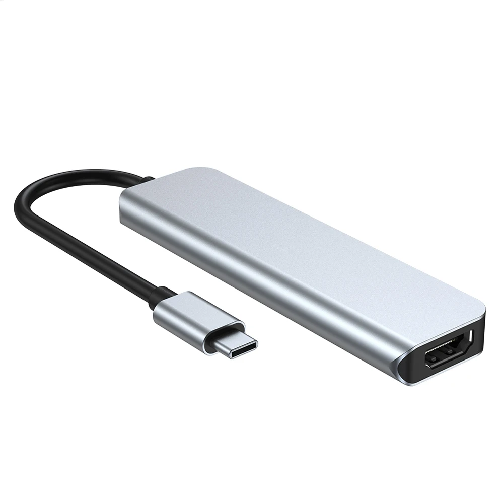 

USB-концентратор из алюминиевого сплава с портом Type-C