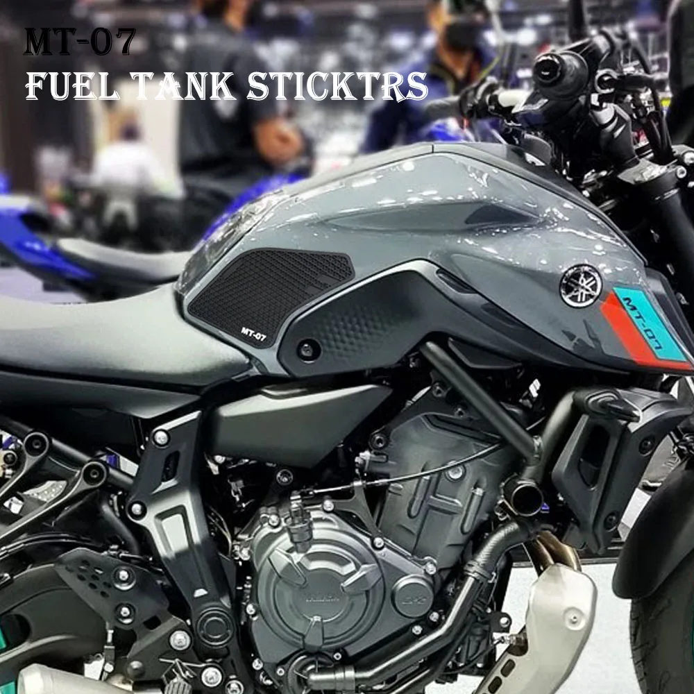 

For Yamaha MT 07 mt07 MT-07 2021 - Motorcycle Fuel Tank Pad Knee Protector Pad Knee Traction Pad