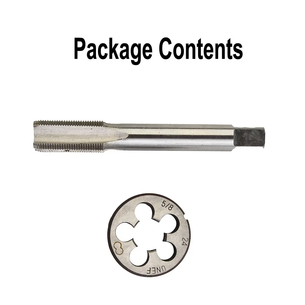 Метчик с правой резьбой практичный надежный комплект 5/8 \\\\\\\\\\\\-24 металлическое