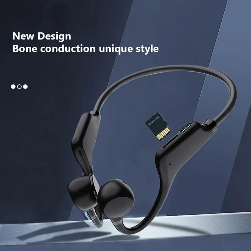 

Bone Conduction Bluetooth Headset Second Generation Air Conduction TWS Sports Wireless Not In-ear 5.1