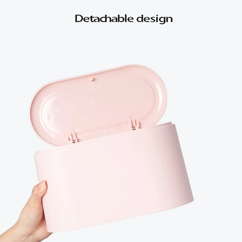 Акция! Простое настольное мини-ведро для мусора Двухслойное мусорное ведро с