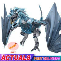 compatible with lego moc flying building blocks giant dragon model movie series assembly bricks set kids educational toys gifts
