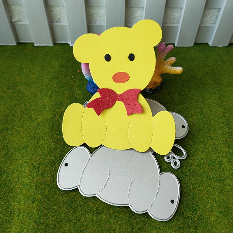 

New Bears metal cutting die mould scrapbook decoration embossed photo album decoration card making DIY handicrafts