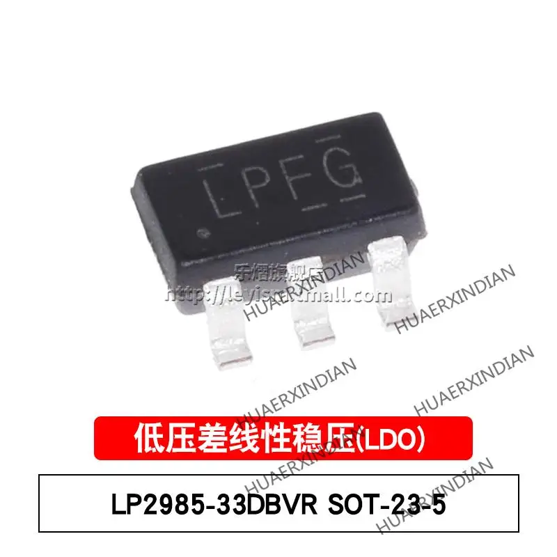 

10PCS/LOT New Original LP2985-33DBVR Type LPFG SOT23-5 150mA In Stock