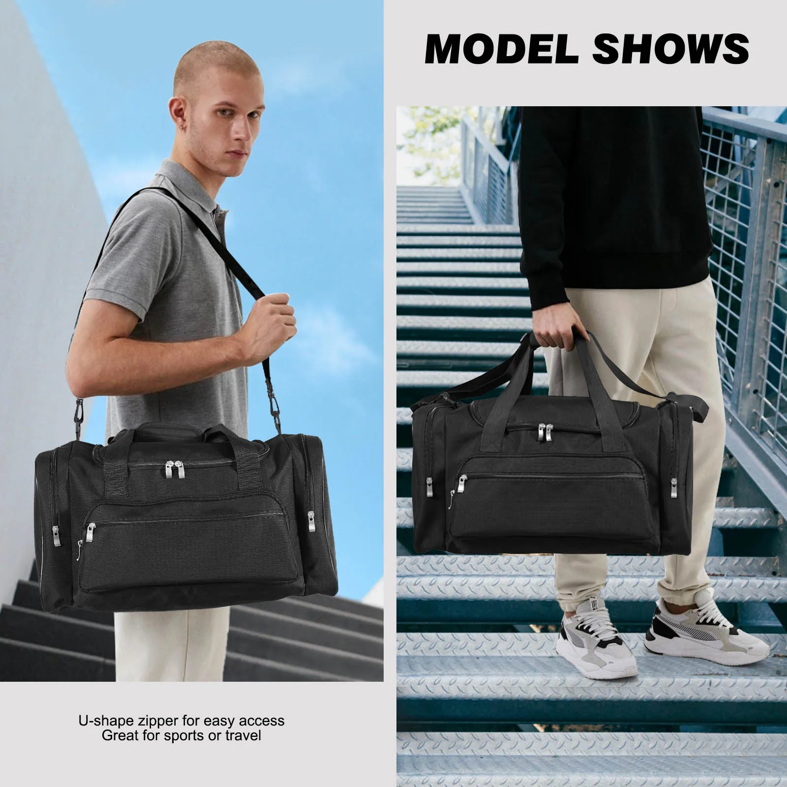 Men Gym Bags for Fitness Training Outdoor  Sport Handbag Multifunction 20 Inch Waterproof  DuffeTravel Luggage IFARADAY