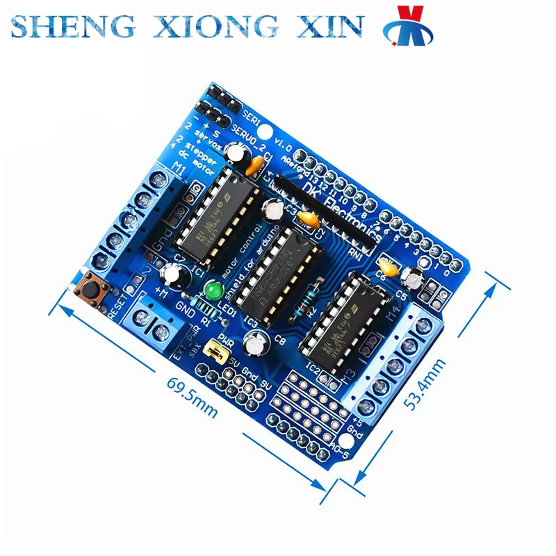 5 шт./партия, плата управления двигателем L293D