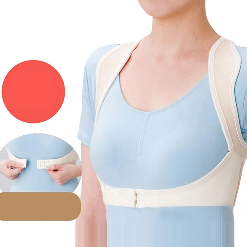 

Women Posture Corrector Adult Hunchback Elastic Belt Adjustable Improving Orthopedic Shoulder Braces Back Support Spine Health