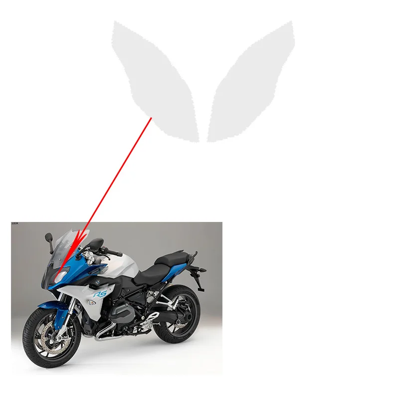 

Защита от царапин на мотоцикл, пленка для фар, защита для BMW R1200RS 2015 2016 2017 2018, аксессуары