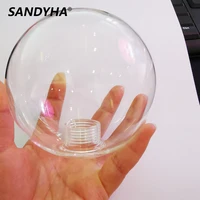 sandyha clear ball glass for pendant lamp ball in ball smoky gass ball for hanging light amber glass ball for chandeliers
