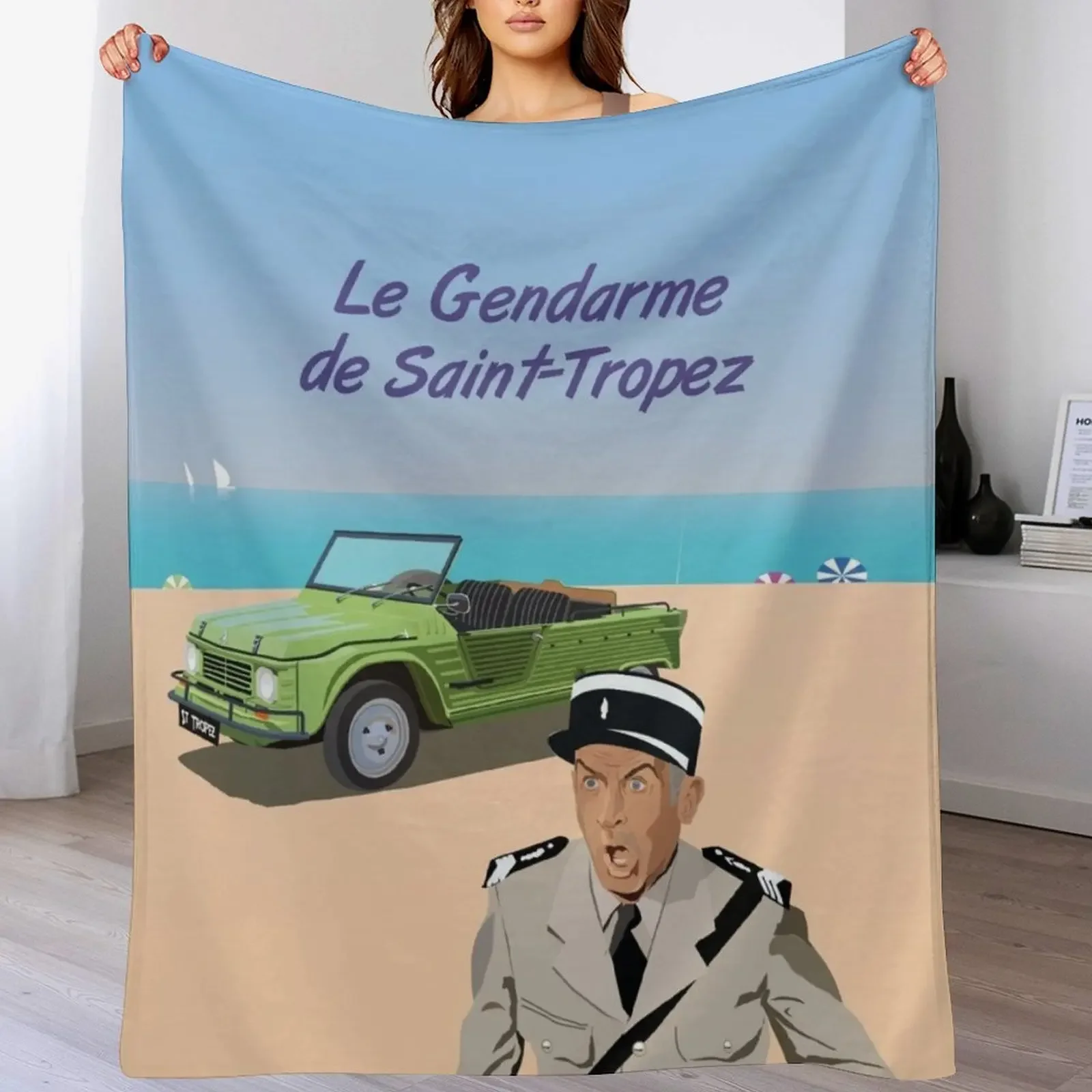 Одеяло The gendarme of Saint-Tropez брендовые украшения движущиеся тяжелые одеяла для сна