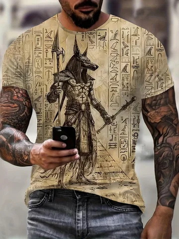 Мужская 3D футболка из полиэстера