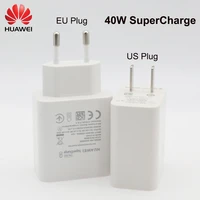 huawei supercharge 40w quick charger 10v4a eu us adapter 5a type c cable for p30 p40 pro mate 20 30 pro nova 5 6 7 pro magic 2