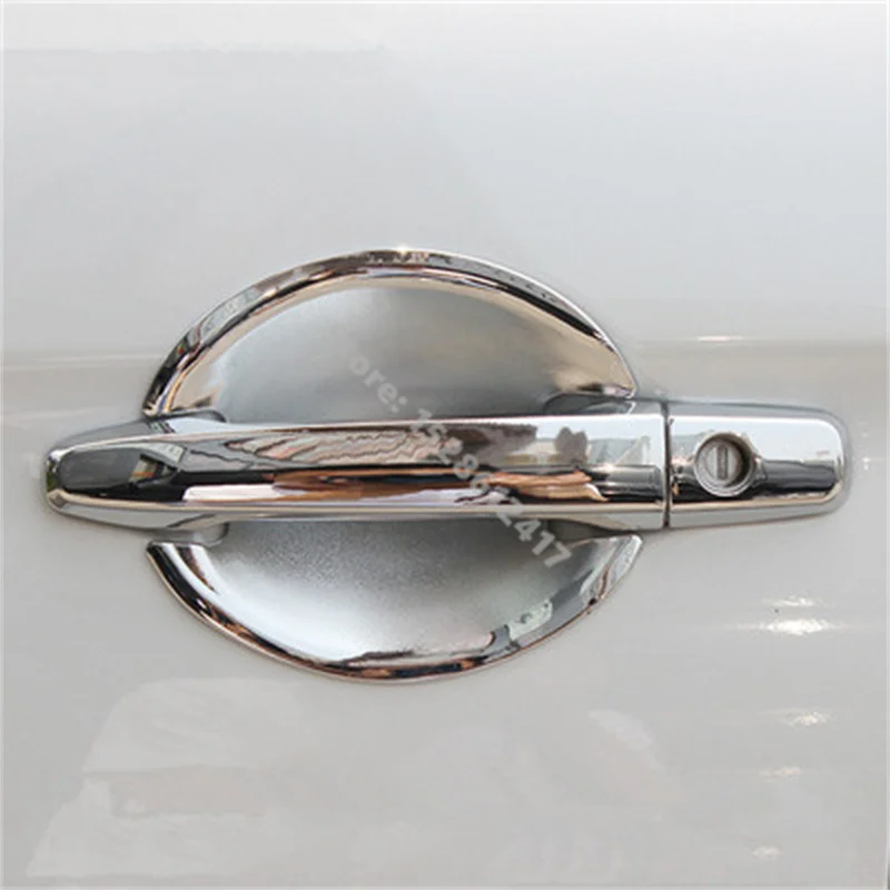 

Для Mitsubishi Outlander 2013-2020 автомобильный Стайлинг ABS дверная ручка Чаша Дверная ручка защитное покрытие крышка отделка автомобильные аксессуары