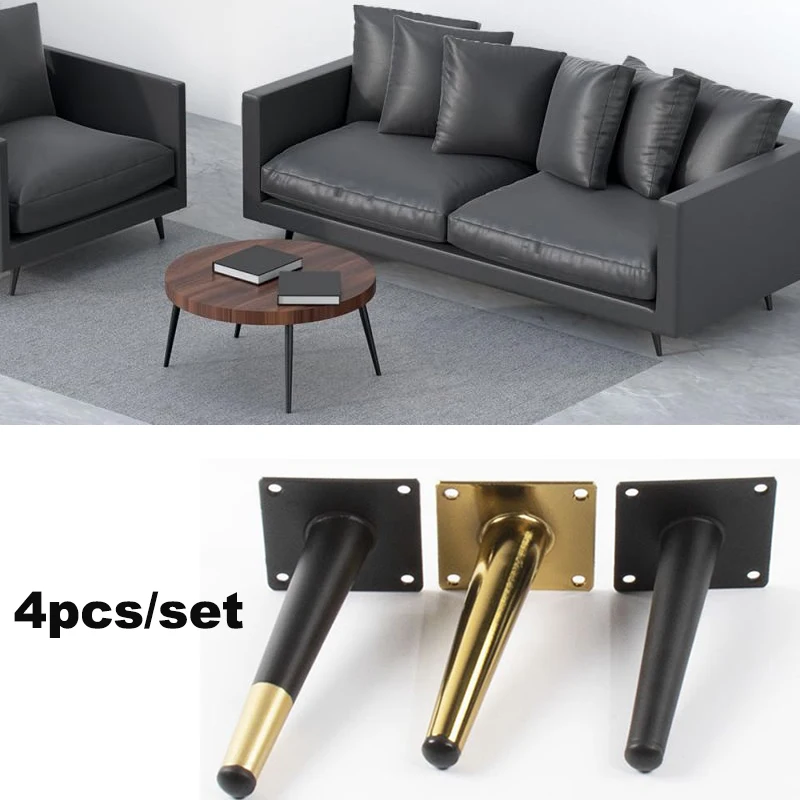 Прямые металлические ножки для шкафа 10/12/15/17/20/25/30 см 4 шт./комплект