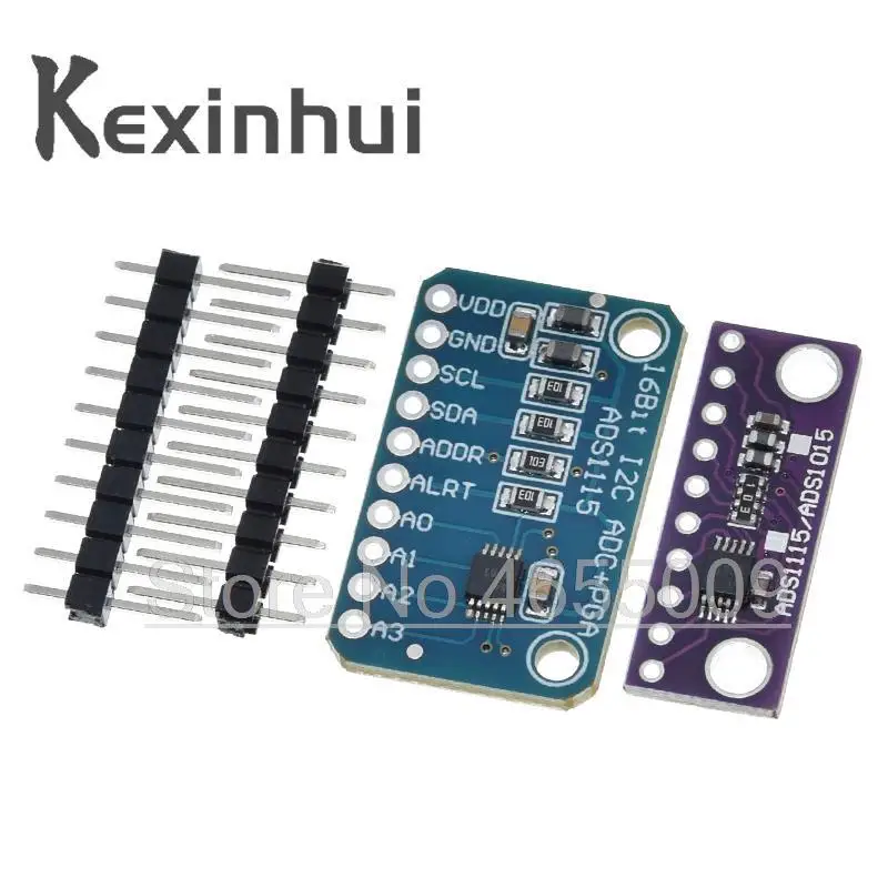 16-битный I2C ADS1115 модуль ADC 4-канальный с усилителем Pro Gain RPi | Электронные компоненты
