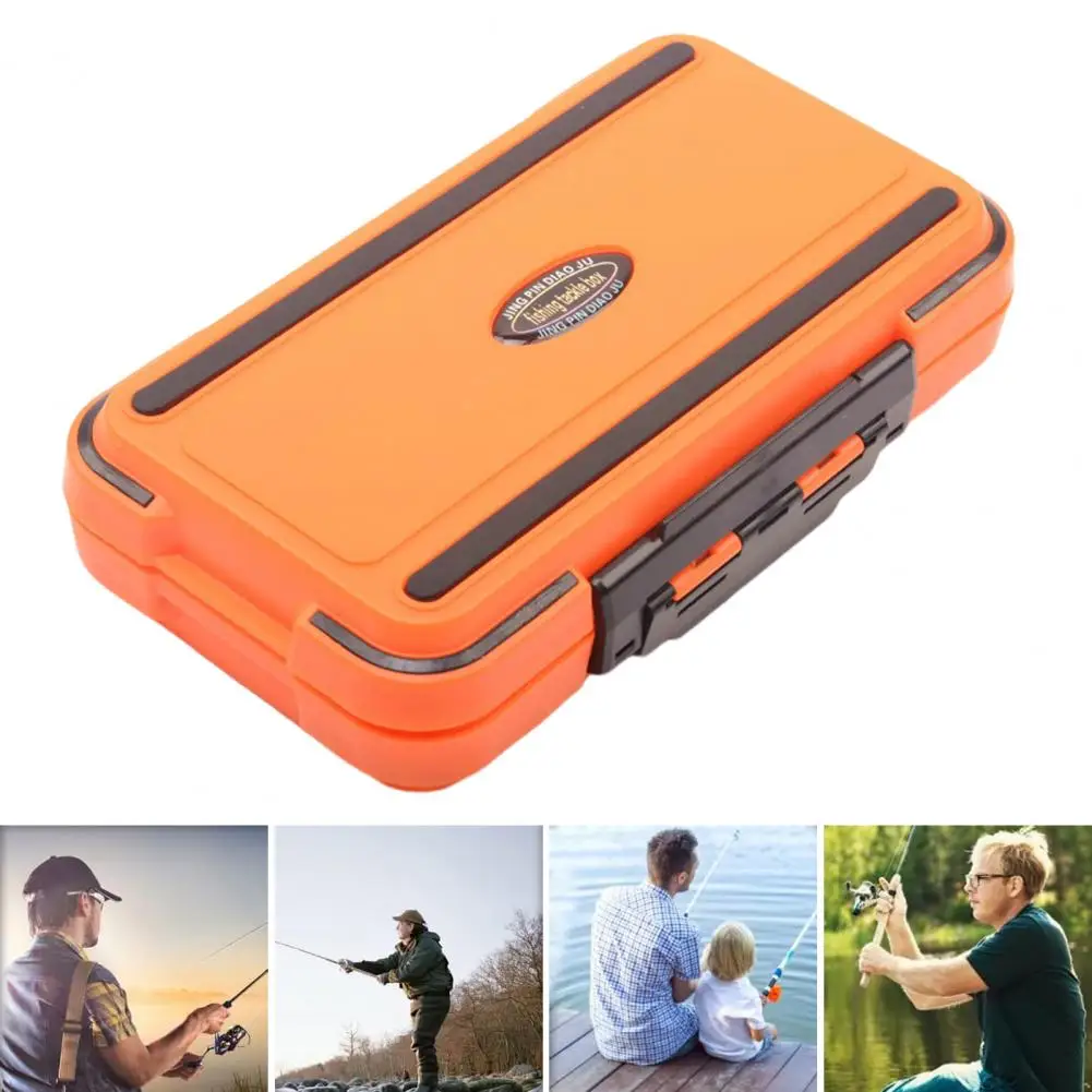 Коробка для хранения рыболовных аксессуаров прозрачная крышка коробка снастей