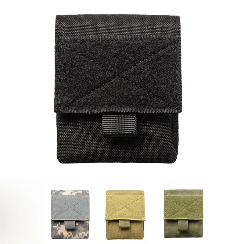 

Hot Sale Outdoor Combat Military Tactical Magazine Pouch Flashlight Sheath Hunting Camo Bag Cigarette Case Mini Hunting Tool Bag