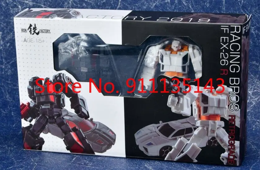 

IronFactory EX-26R EX26R Runamuck Runabout G1 Transformation Collectible Action Figure Robot Deformed Toy In Stock Small Scale