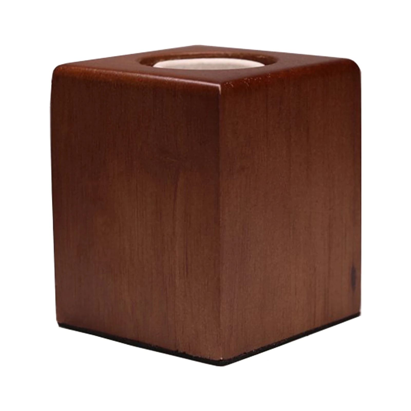 

LED Bulb Gifts Wood Bedroom Cafe Modern Bedside Office Industrial Cube Table Lamp Desk Light Home Hotel Nursery Room