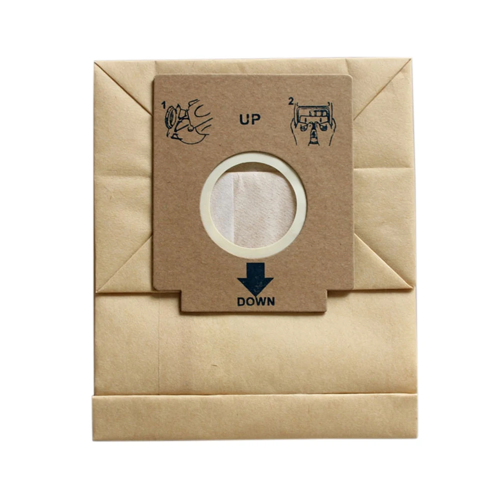 

30 Pcs Vacuum Cleaner Kraft Paper Dust Bags Dual Filter Dust Bag Fit for Electrolux Z1480 ZC1120 ZC1120B