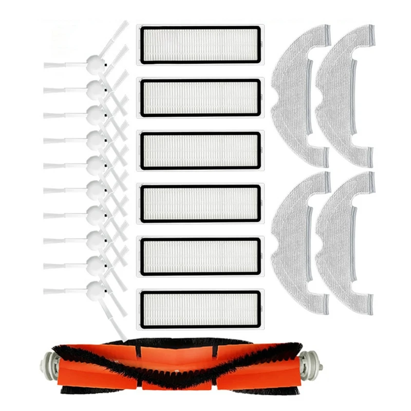 

Hepa Filter For Xiaomi Dreame Z10 Pro L10 Plus Mop Cloth Main Side Brush Vacuum Cleaner Accessories Spare Parts