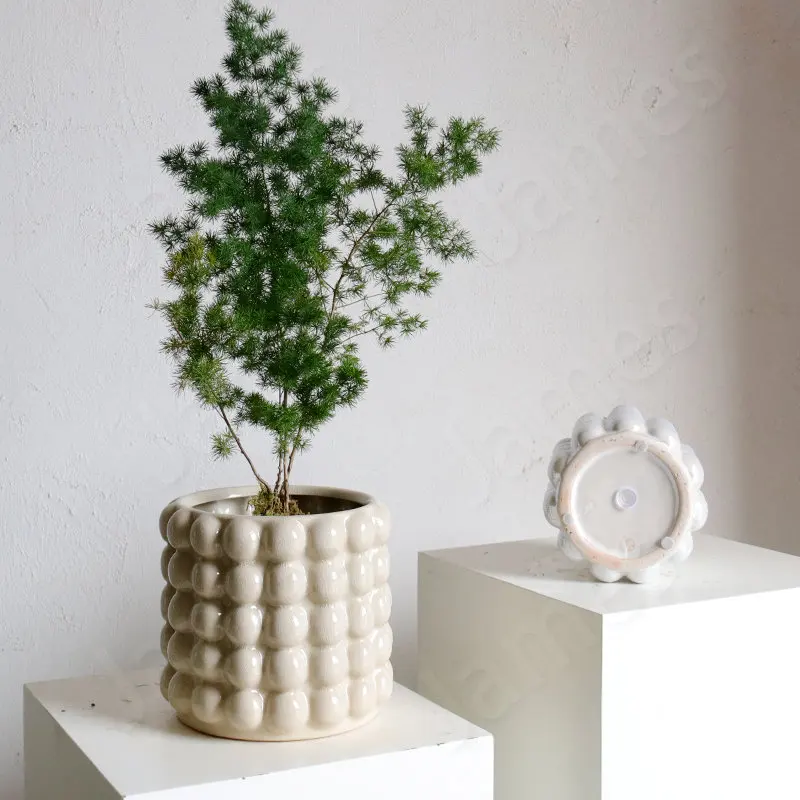 

Personalized Ceramic Flower Pot Nordic Style Vase Simple Solid Color Vase Ceramic Vases Living Room Decoration Vase Flower Vases