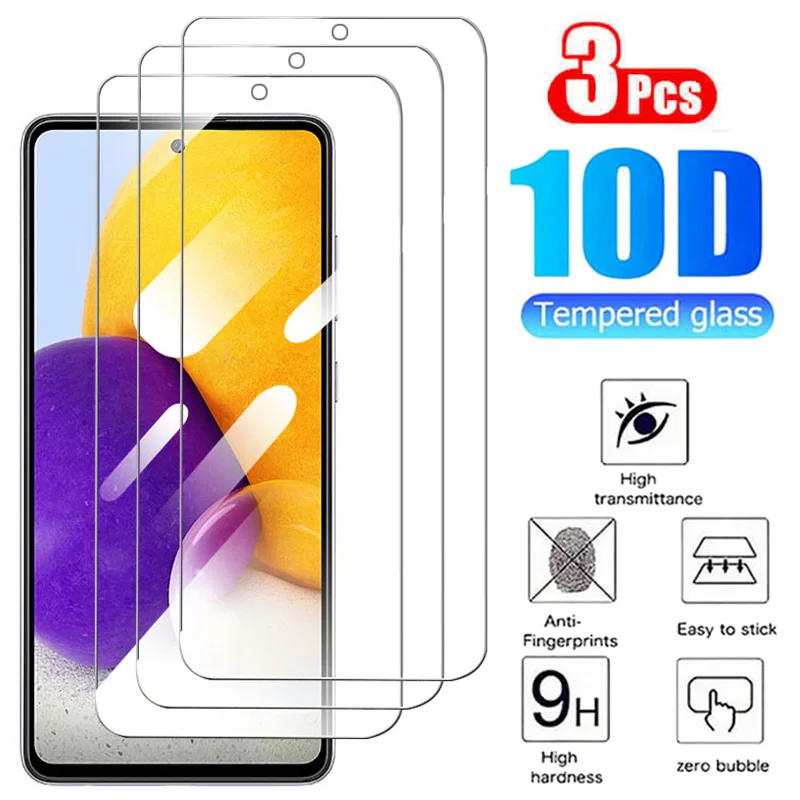 

3Pcs Armor Samsun A52 Glass For Samsung A32 A22 A72 A52s A52 Protective Glass On Samsang A 52 SM-A525F/DS Screen Protector Films