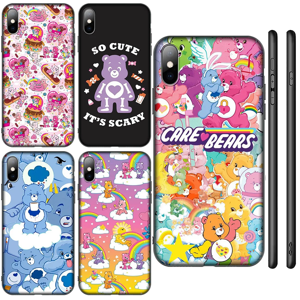 HA36 Cartoon Care Cute Hot Bear Мягкий чехол для Xiaomi Redmi 13 12C 12 10C 10 9C S2 9T 10A 9A 9 8A 8 7A 7 6A 6 Pro NFC