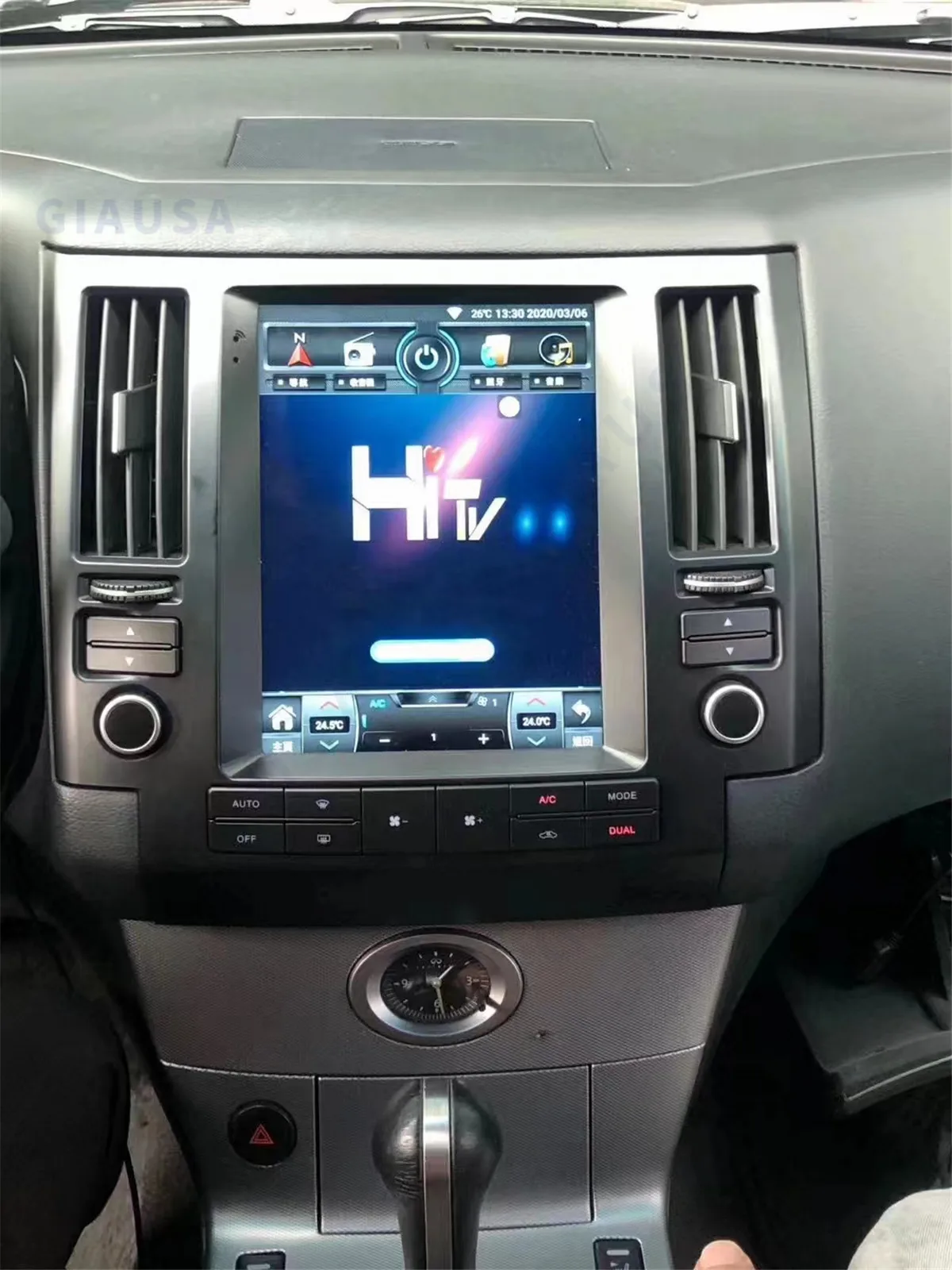 Автомобильный радиоплеер для Infiniti FX35 2003 2004 2005 2006 2007 Android Multi-DVD 128G GPS навигация Carplay