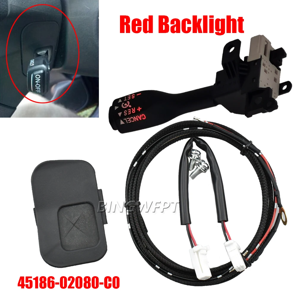 Фото Переключатель круиз-контроля для Toyota Corolla ZRE15* 07-09 84632-0F010 84632-34011 84632-34017 45186-02080-C0, чехол на руль №1
