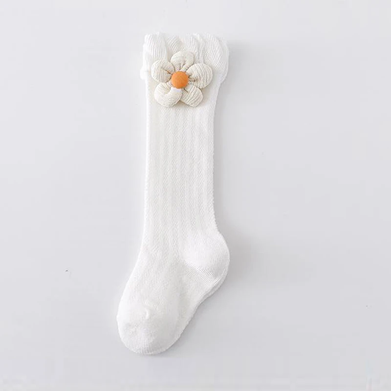 Suefunskry детские гольфы для маленьких девочек милые дышащие длинные чулки с 3D