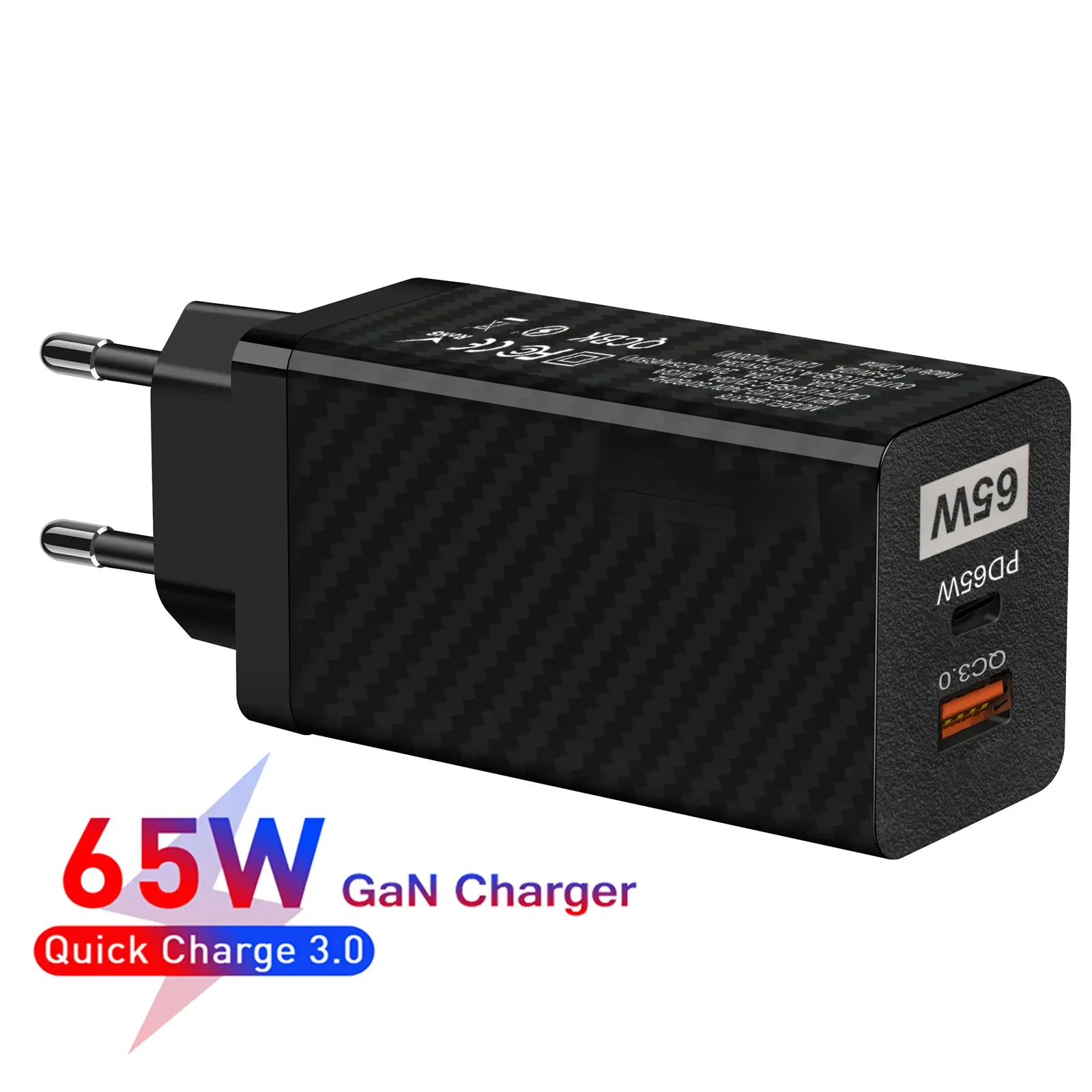 

GaN Charger for iPad Macbook Laptops USB Type C Super Fast Charge QC PD 3.0 Charger 13 12 Pro Max Mi 11