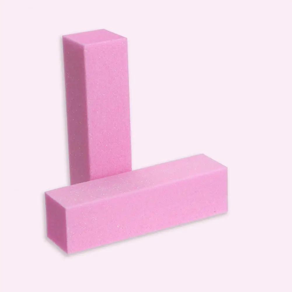 

Long Lifespan 10Pcs/Set Universal Nail Art Sanding Sponge Buffer Block Lightweight Nail File Buffer Frosted for Women