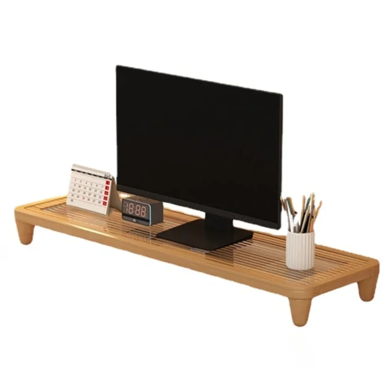 Подставка для ноутбука из натурального бамбука толстая и стабильная подставка