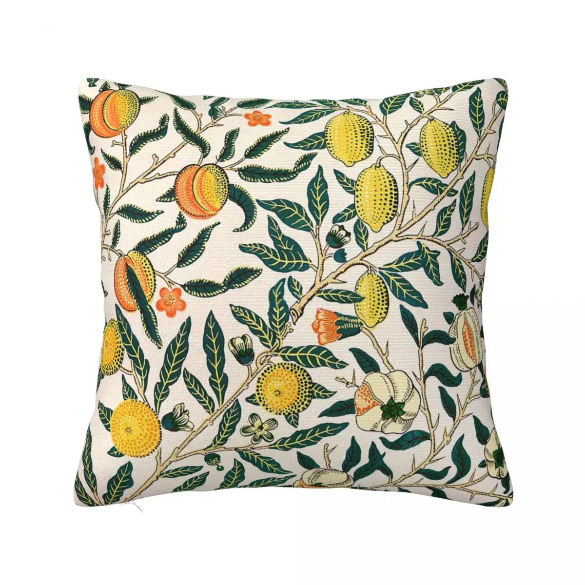 

Fruit Or Pomegranate By William Morris Polyester Cushion Cover Gift Throw Pillow Case Cover for Home decorative cushions
