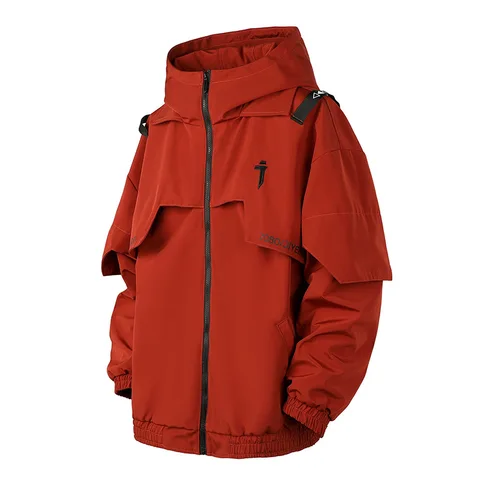 Мужская функциональная куртка-карго 11 BYBB'S DARK, куртка Techwear, осень 2023, функциональная тактическая ветровка, свободные куртки, уличная одежда