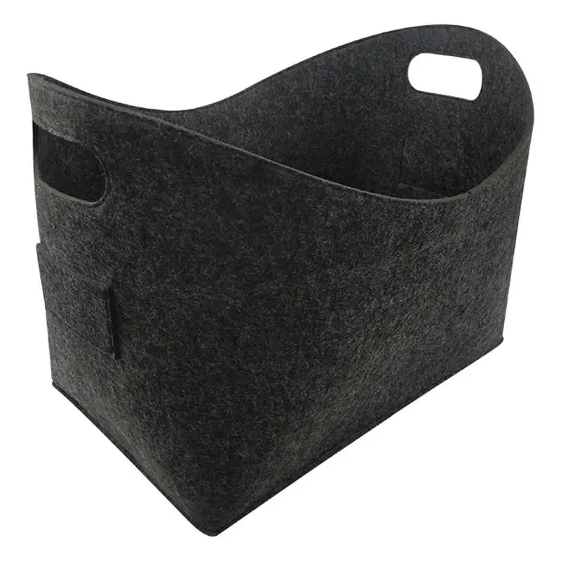 Firewood Basket Firewood Tote Bag Waterproof Firewood Log Carrier Heavy Duty Log Tote Bag Basket Baby Toys Clothes Holder