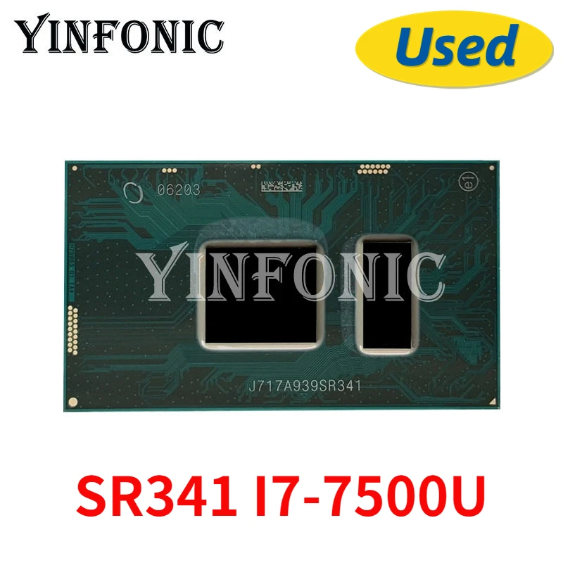 

Б/у SR341 I7-7500U центральный процессор BGA чипсет, Протестировано на 100%, хорошо работает