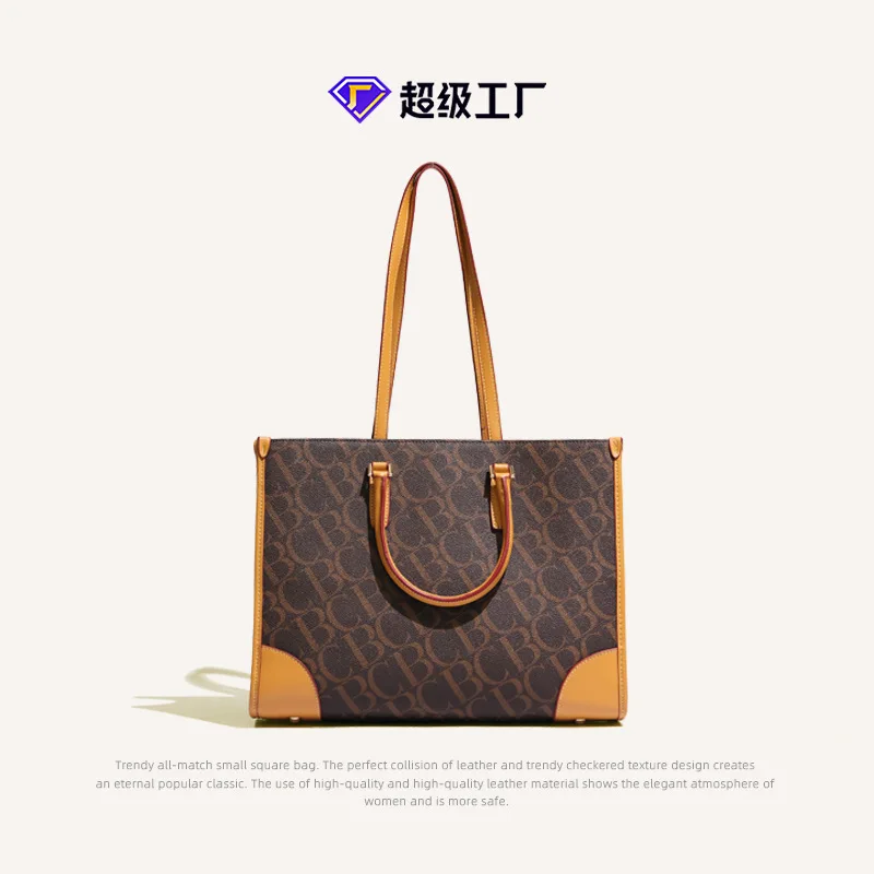 2023 Luxury Pu Leather Women Tote Shoulder Bags Elegant Ladies Commuter Handbags For Shopping High Quality Female Crossbody Bags